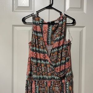 New Directions multicolor jumpsuit